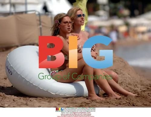 Antonia Harman and Anneka Svenska enjoy sun in Cannes