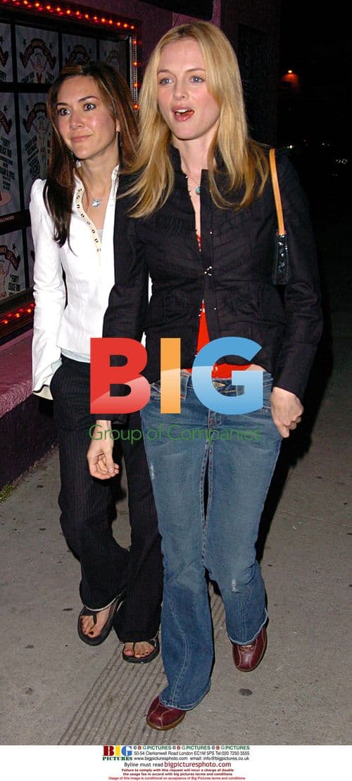 Heather Graham at Zach Braff's 30th Birthday