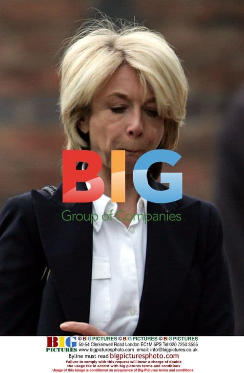 Helen Worth on Coronation Street Set