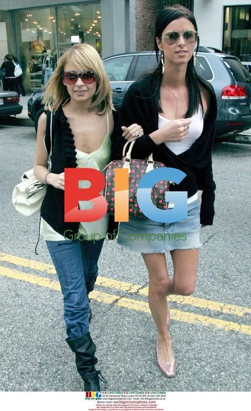 Nicole Richie and Nicky Hilton Shopping in Beverly Hills
