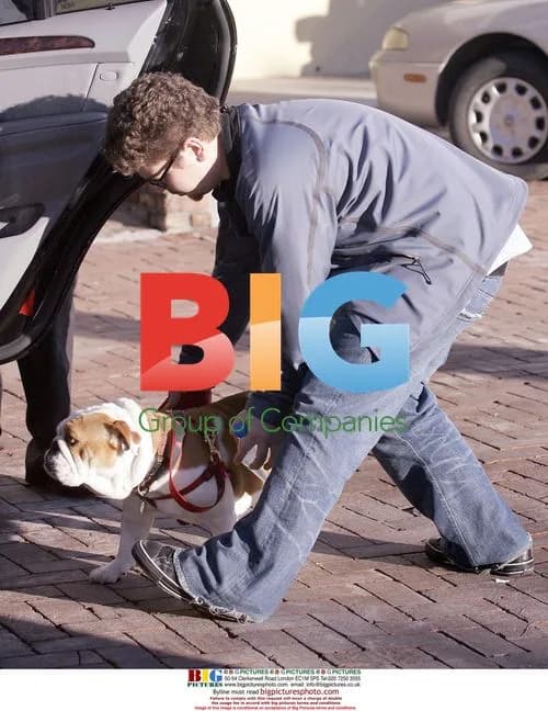 Jack Osbourne walks bulldog Lola in Malibu