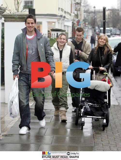 Louise Redknapp with husband Jamie out shopping