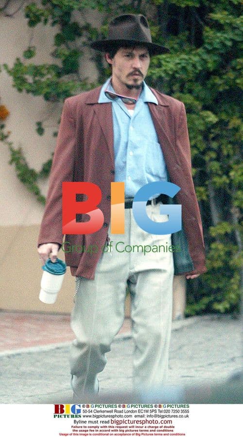 Johnny Depp and Vanessa Paradis Out in West Hollywood