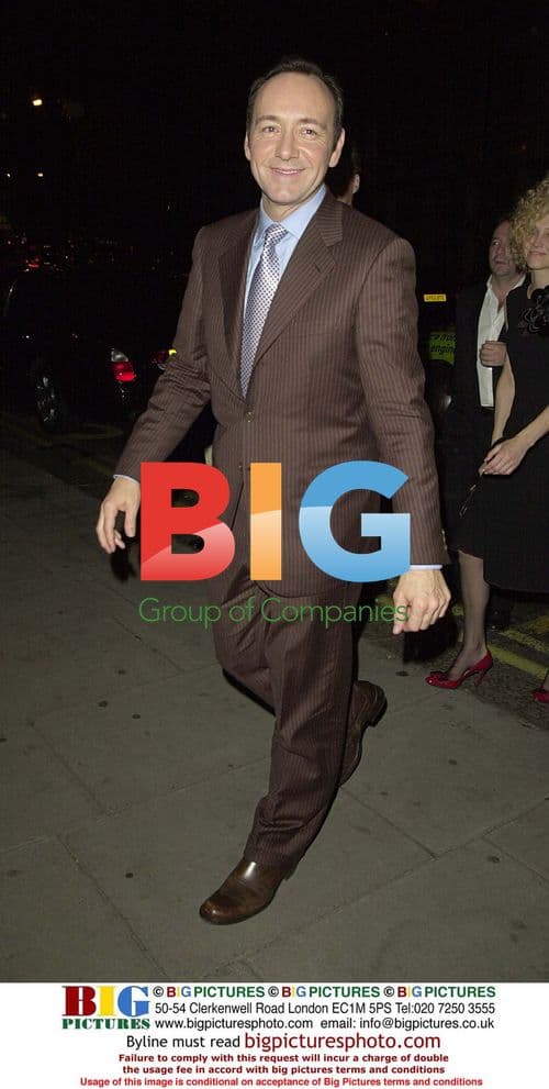 Kevin Spacey at Old Vic Theatre Party