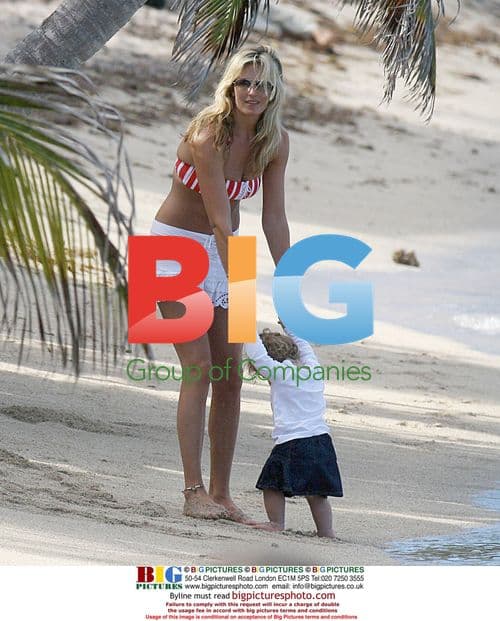 Rod Stewart and Penny Lancaster in St Barths