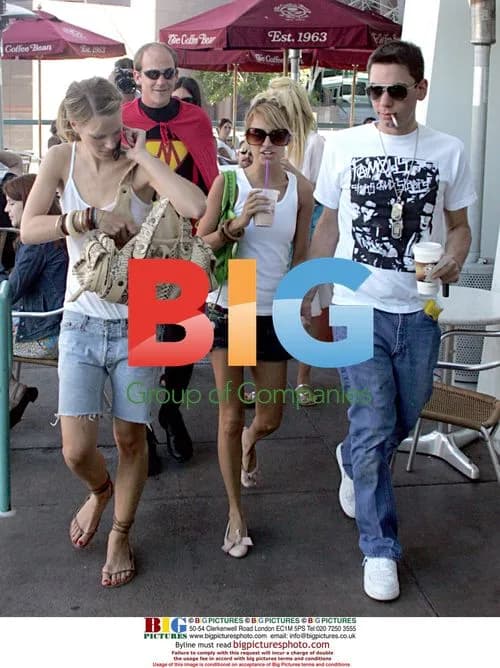 Lindsay Lohan and Nicole Richie Hang Out in Beverly Hills