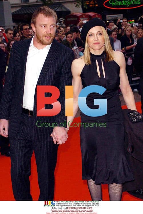 Guy Ritchie and Madonna at 'Sin City' Premiere