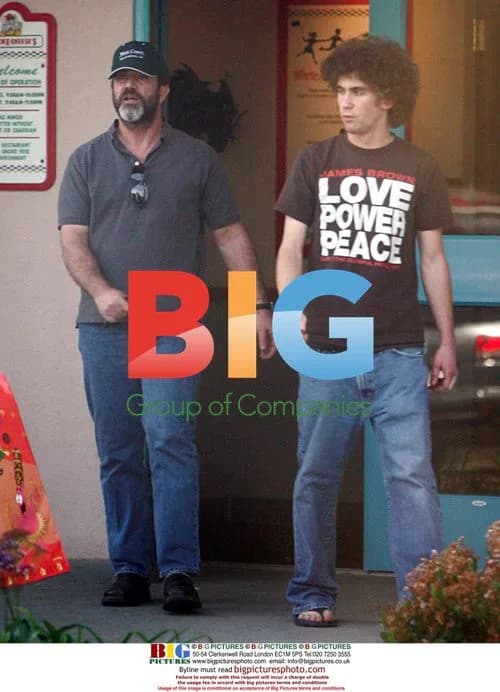 Mel Gibson at Son's Birthday Party
