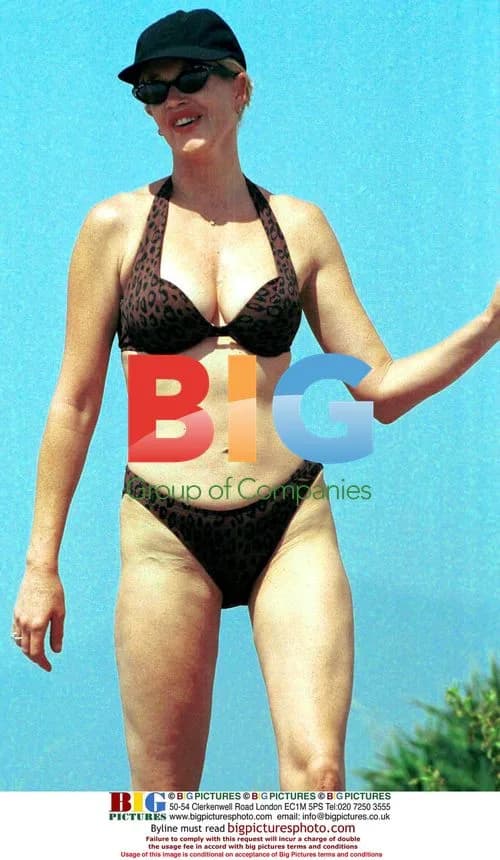 Melanie Griffith on Holiday in Marbella