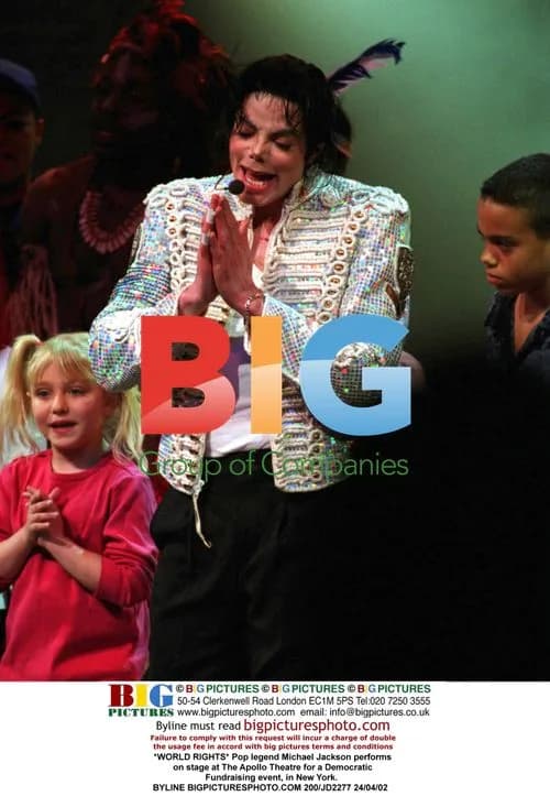 Michael Jackson Performs at Democratic Fundraiser