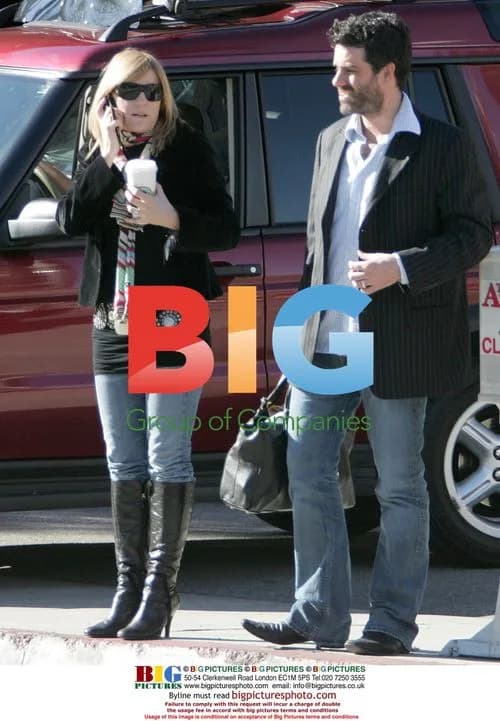 Michelle Collins gets coffee on Sunset Blvd