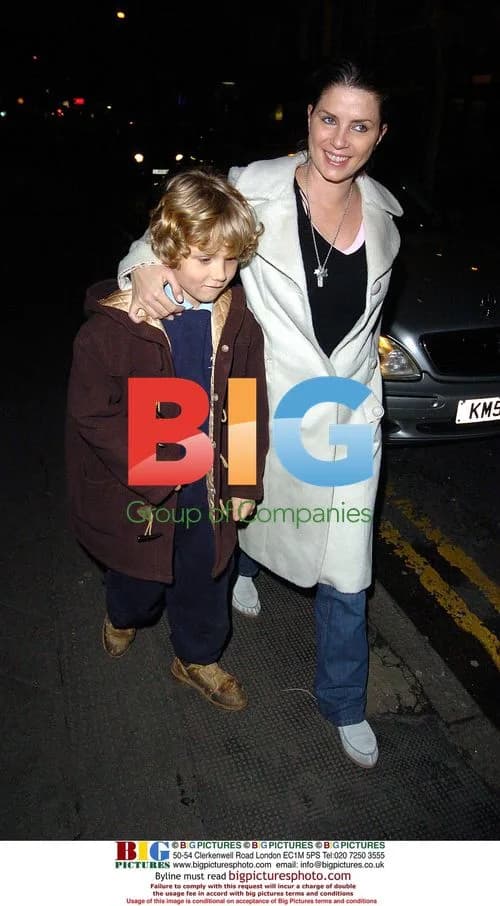 Sadie Frost and children leave 'Meet The Fockers' event