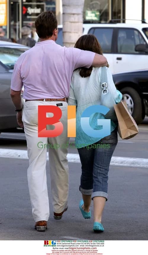 Arnold Schwarzenegger Shopping in Malibu