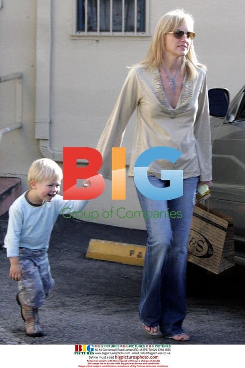 Sharon Stone and son Roan go shopping