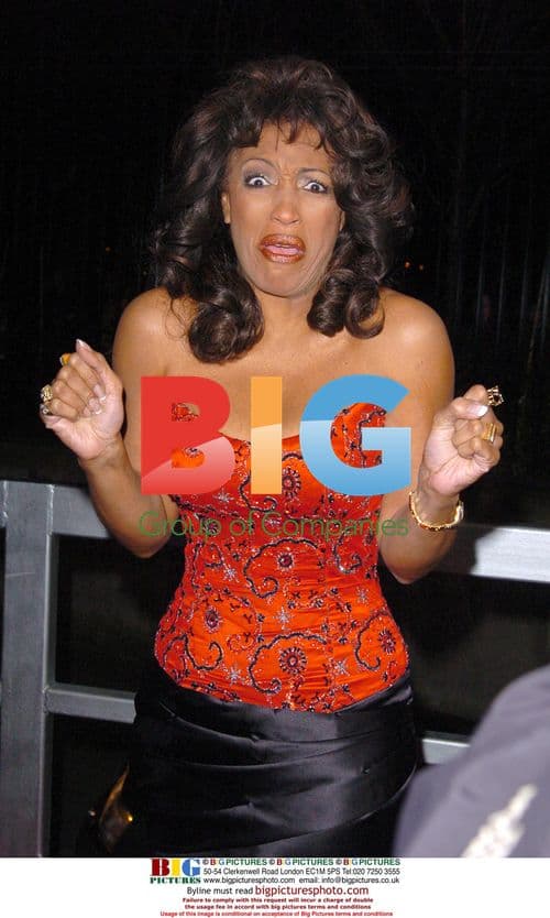 Singer Sheila Ferguson at 'An Audience With' filming