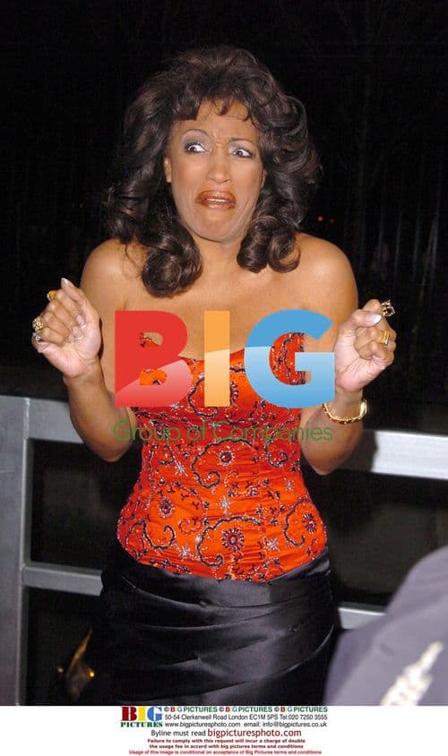 Singer Sheila Ferguson at 'An Audience With Joe Pasquale'