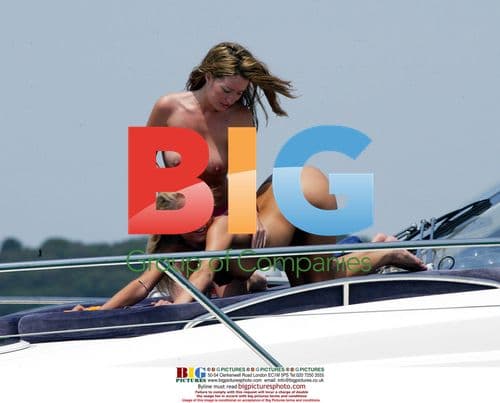 Glamour Girls Soak Up Sun on Yacht