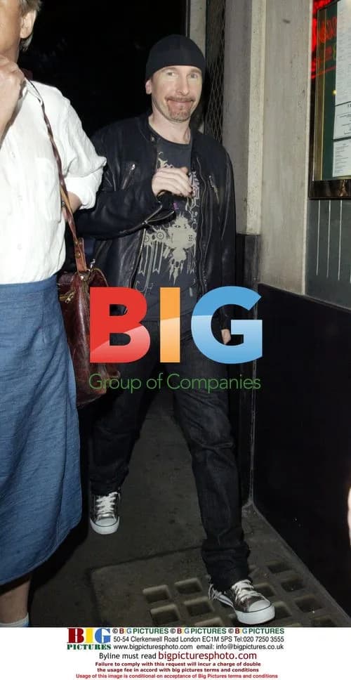 The Edge of U2 at The Ivy in London
