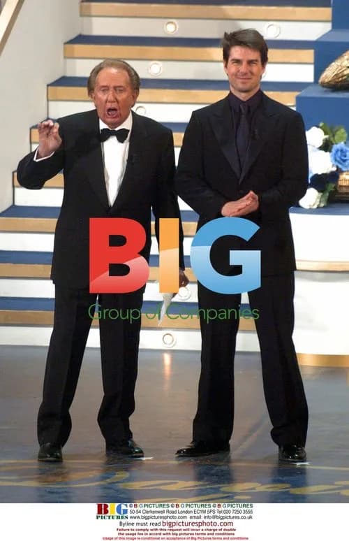 Mike Bongiorno and Tom Cruise at David di Donatello Awards