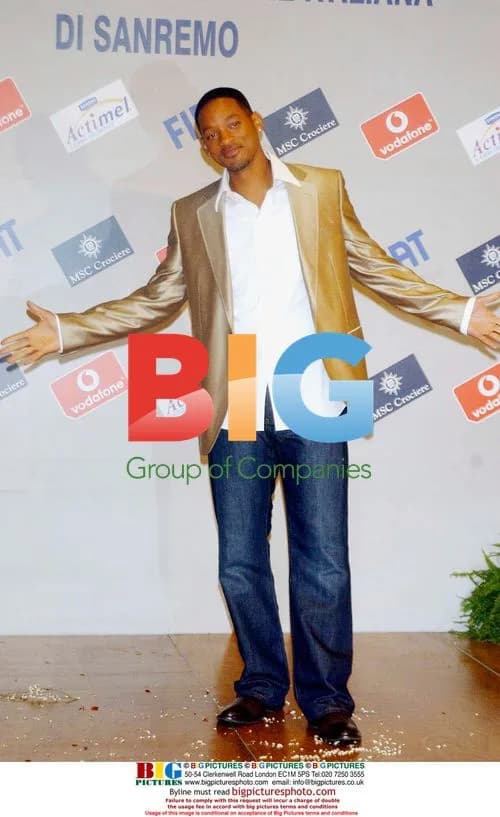 Will Smith at Italian Song Festival