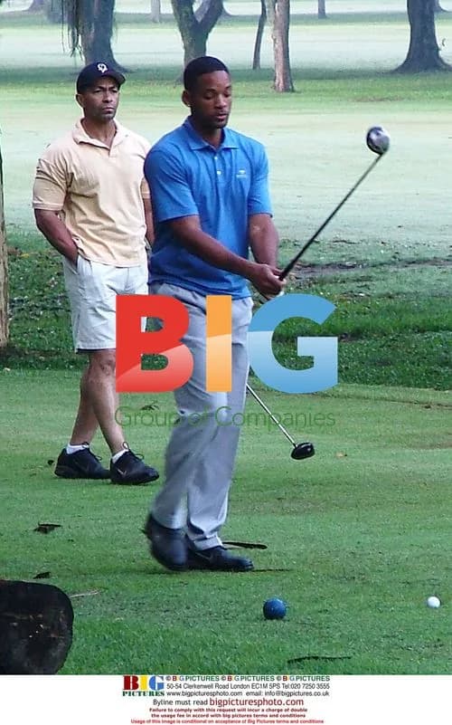 Will Smith Playing Golf in Brazil